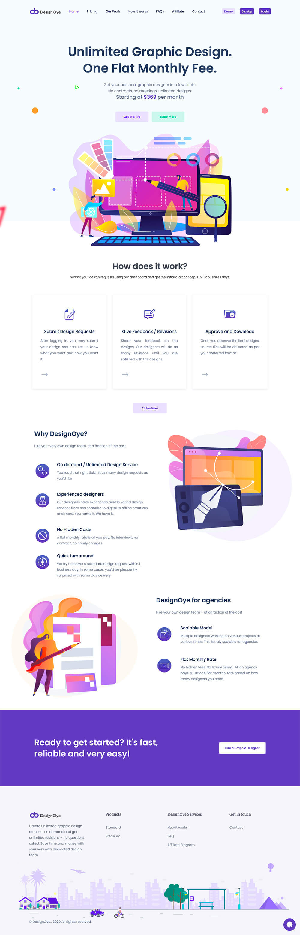 DesignOye - Graphic Design Productized Service