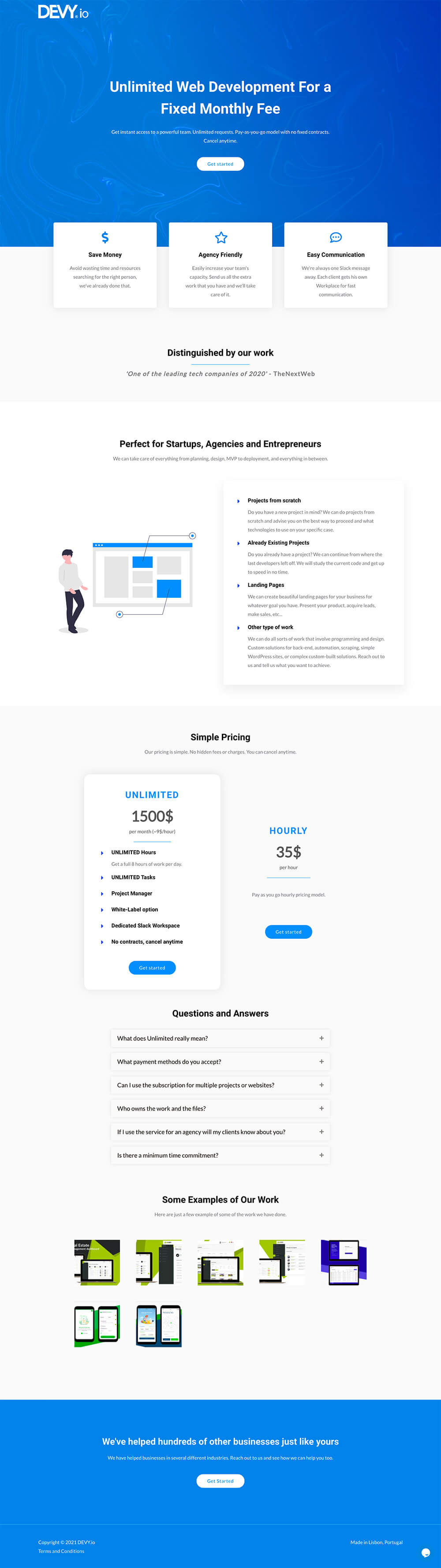 Devy - Web Development Productized Service