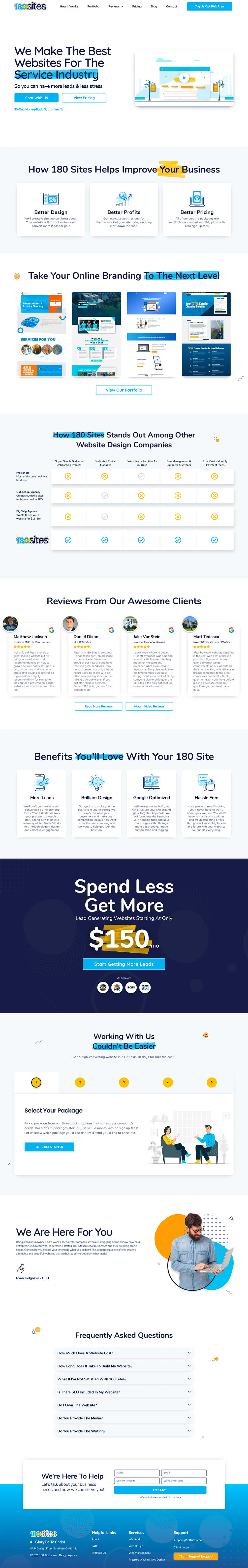 180 Sites - Productized Website Development