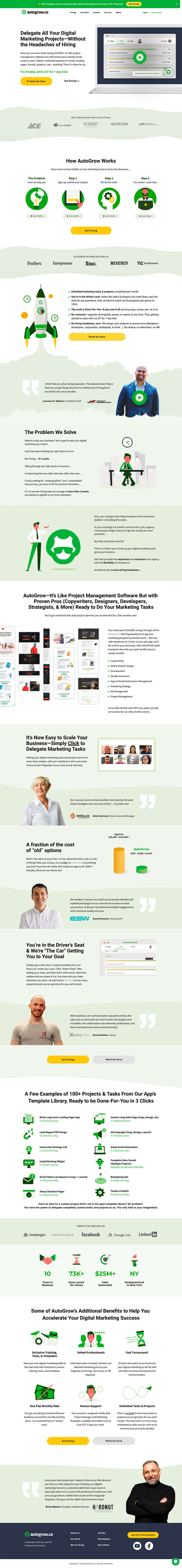 Autogrow - Productized Marketing Service