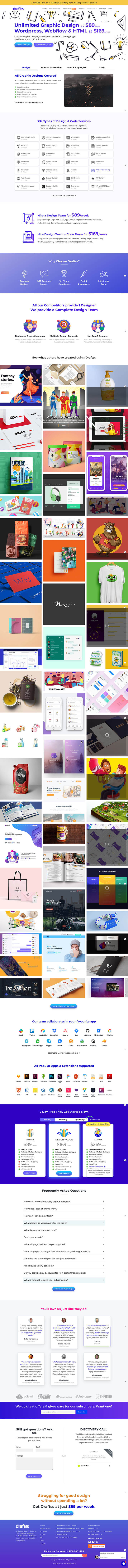Draftss - Unlimited Graphic Design Productized Service