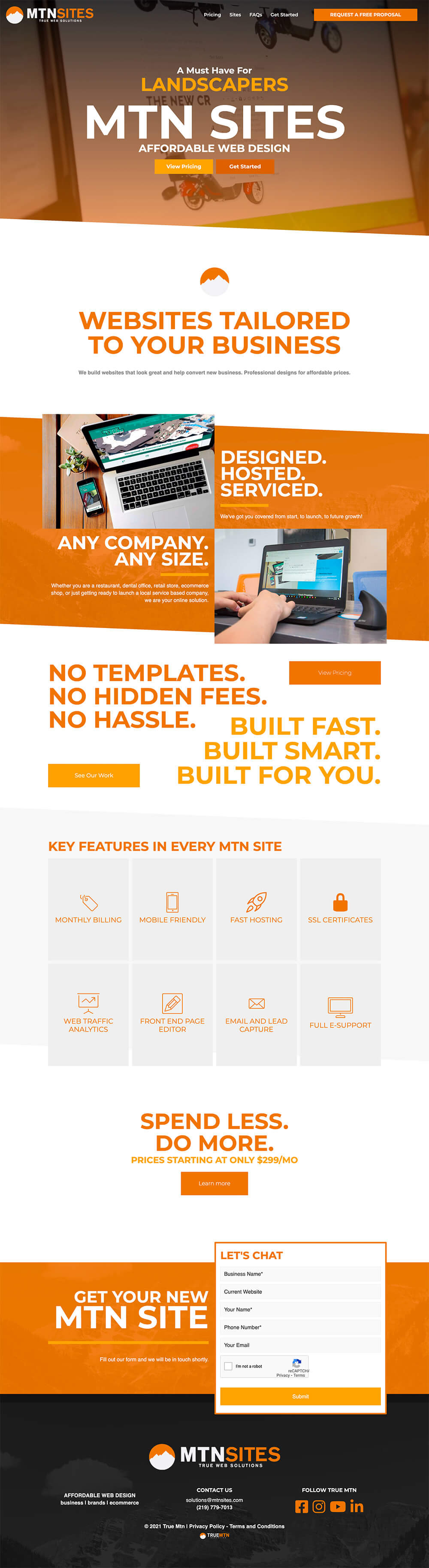 MTN Sites - Productized Website Design Service