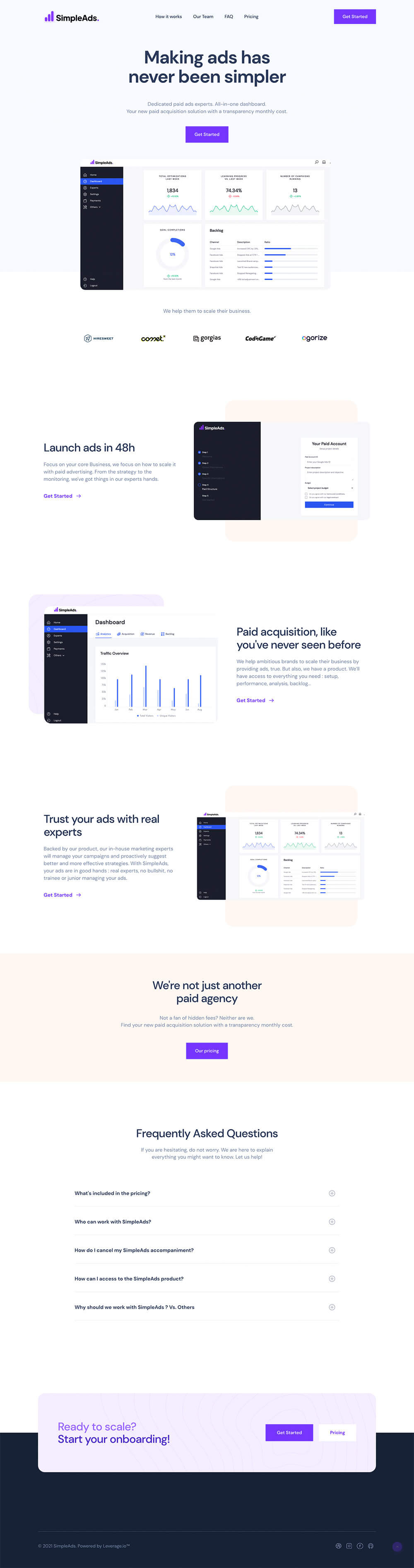 SimpleAds - Paid Ads Productized Service