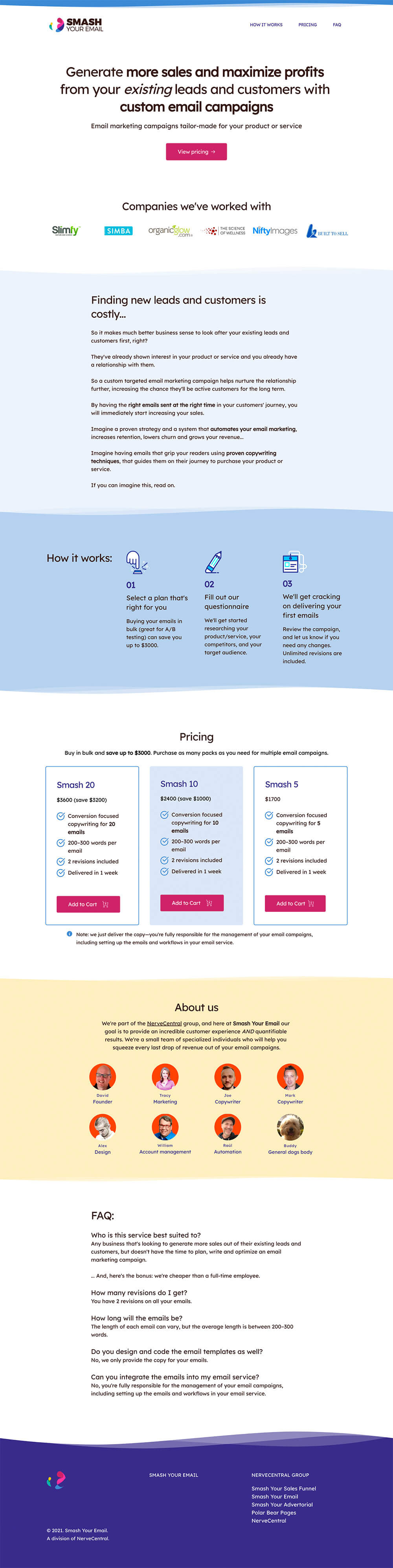 Smash Your Email - Productized Email Service