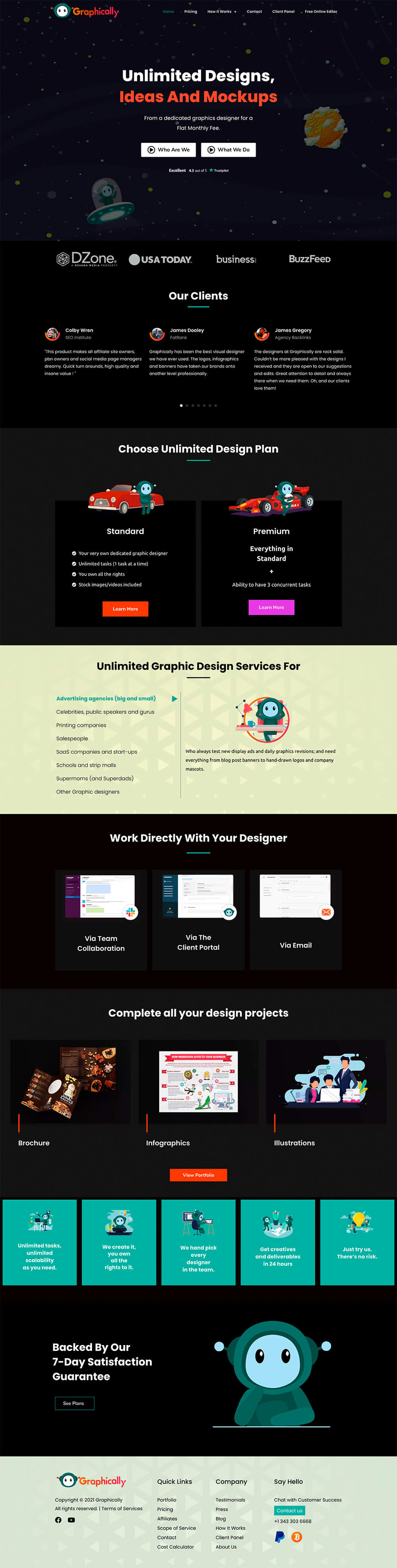 Graphically Unlimited Graphic Design Productized Service