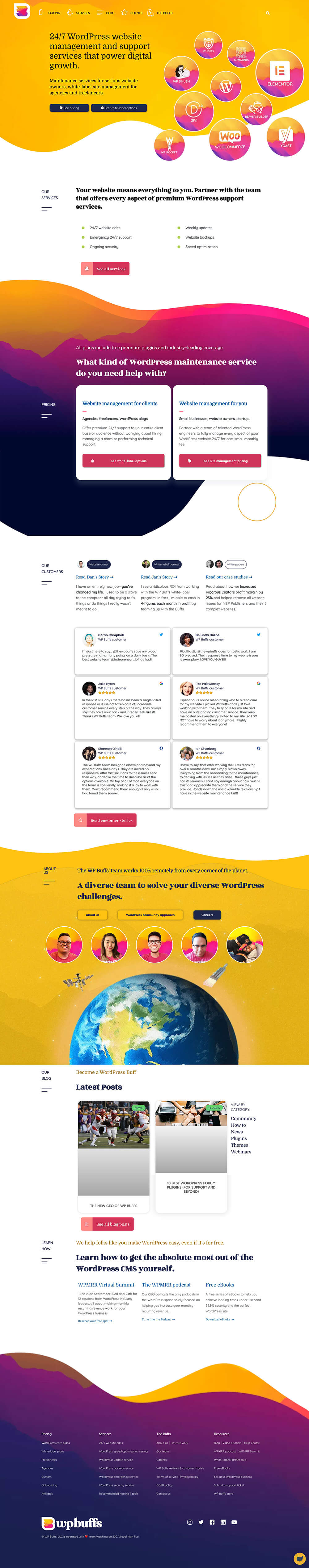 WPBuffs Productized WordPress Management and Maintenance Service