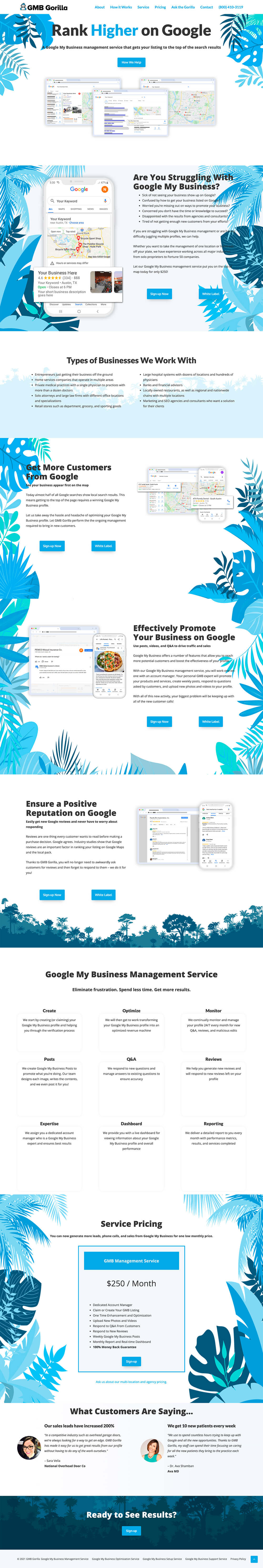 GMB Gorilla Productized Google My Business Agency
