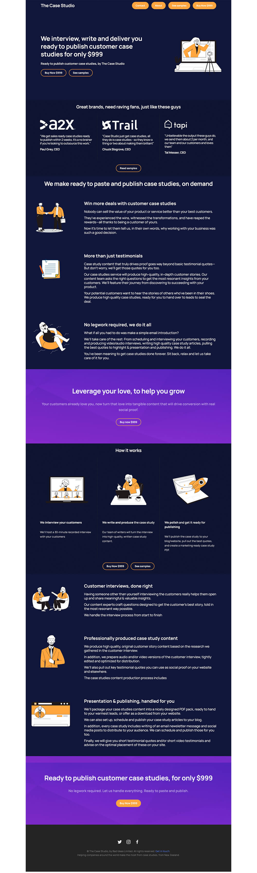 The Case Studio Productized Ready to publish customer case studies