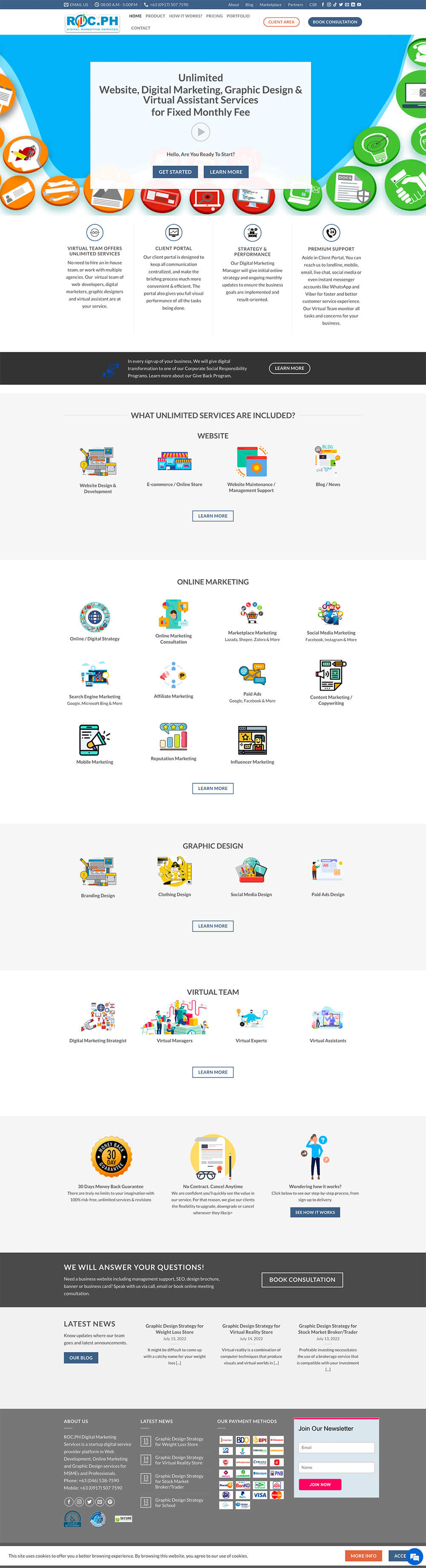 roc ph Unlimited Graphic Design Productized Service