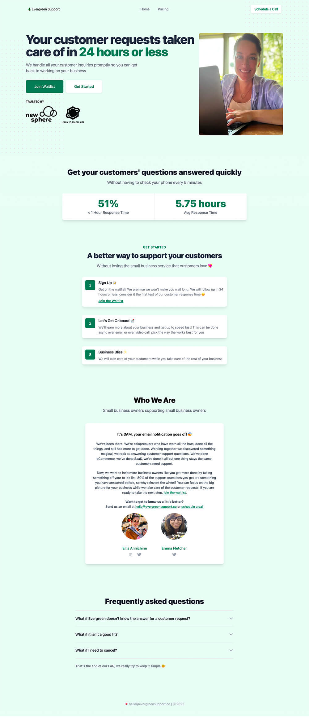 evergreen support productized customer support agency