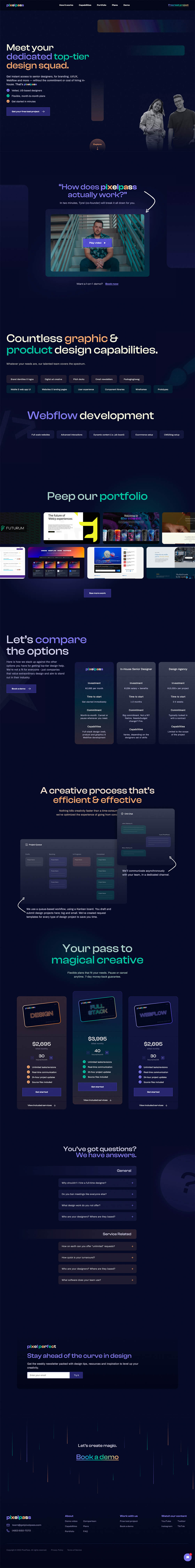 PixelPass Productized UI/UX Design Service