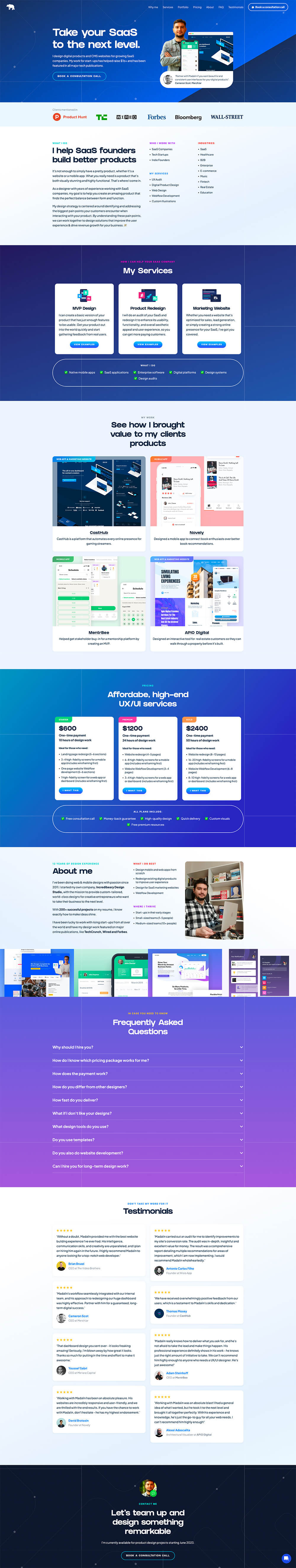 incredibeary productized SaaS design service