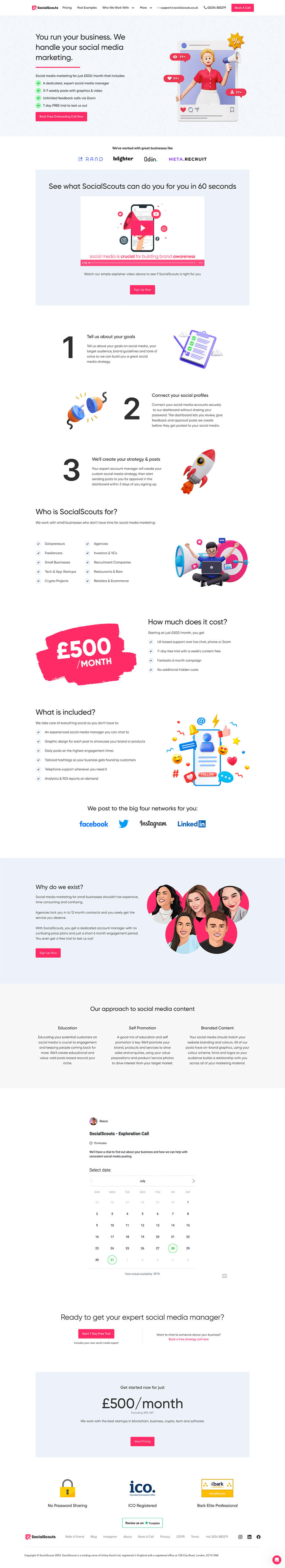 SocialScouts social media productized service